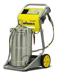 Wagner PCA C4 Corona Sistem Toz Boya Tabanca Seti